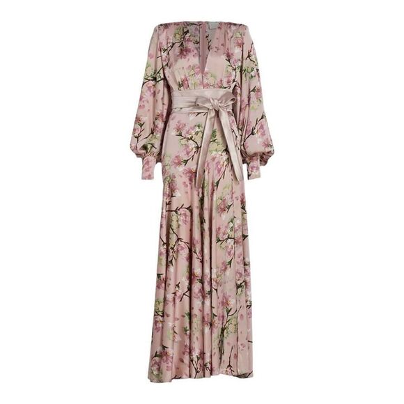 Bronx and Banco Carmen Floral Balloon Sleeve Dress Size 4. *no belt - Picture 7 of 15